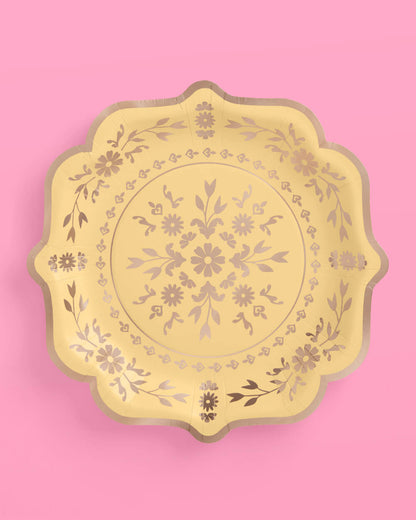 Tea Time Plates - 24 paper plates