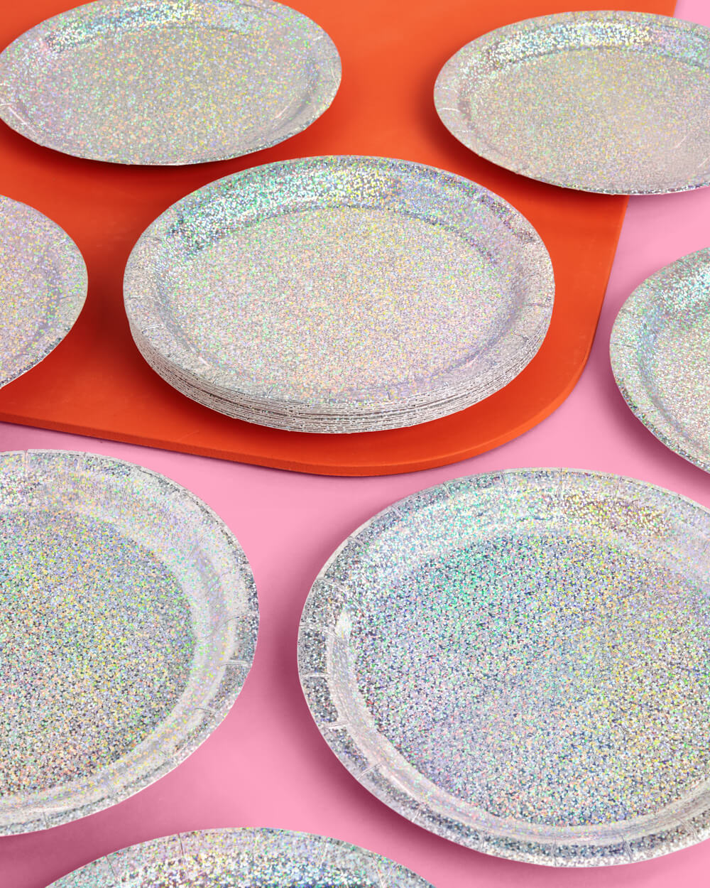Shimmer Plates - 25 paper plates