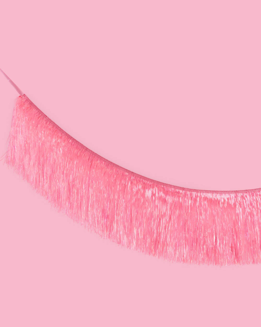 That's Hot Fringe - pink foil banner