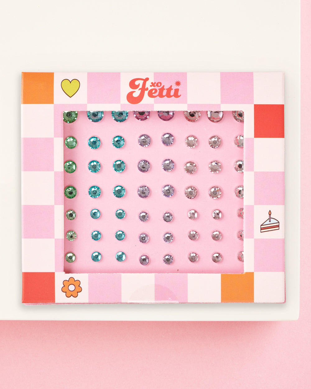 Pastel Gem Set - pre-glued eye applique