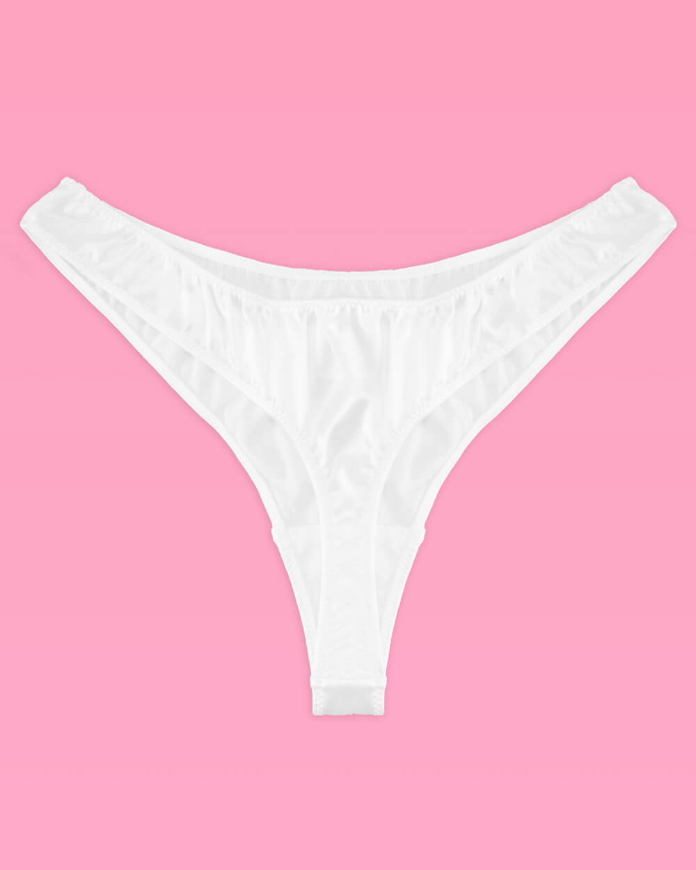 That Bride Thong - ivory rhinestone thong