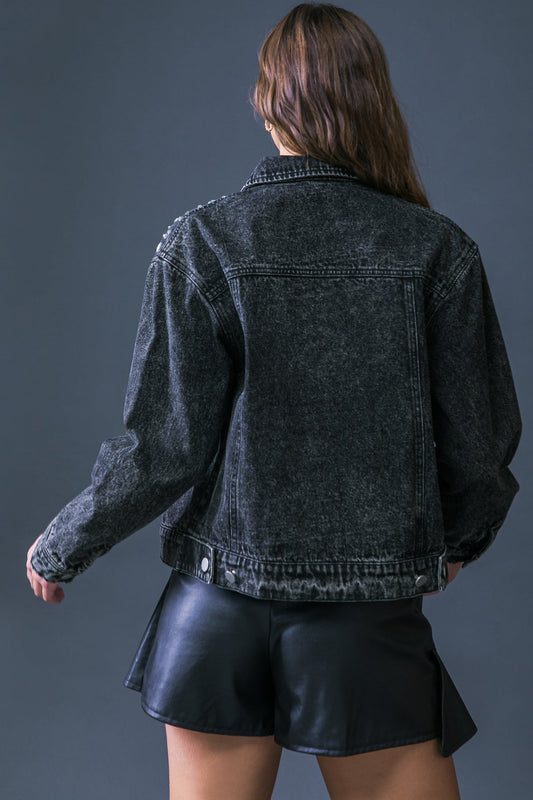 Embellished Denim Jacket
