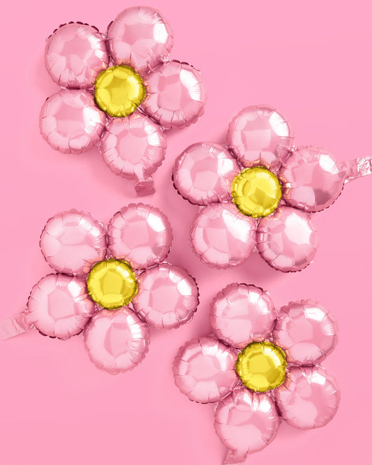 Flower Power Balloon - 4 flower balloons