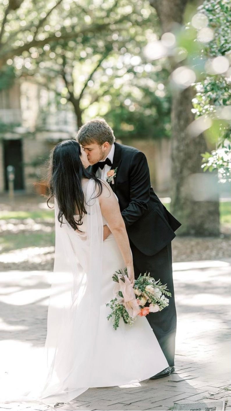 English Net Bridal Cape