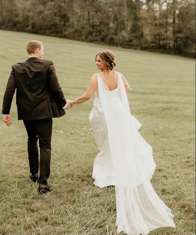 English Net Bridal Cape