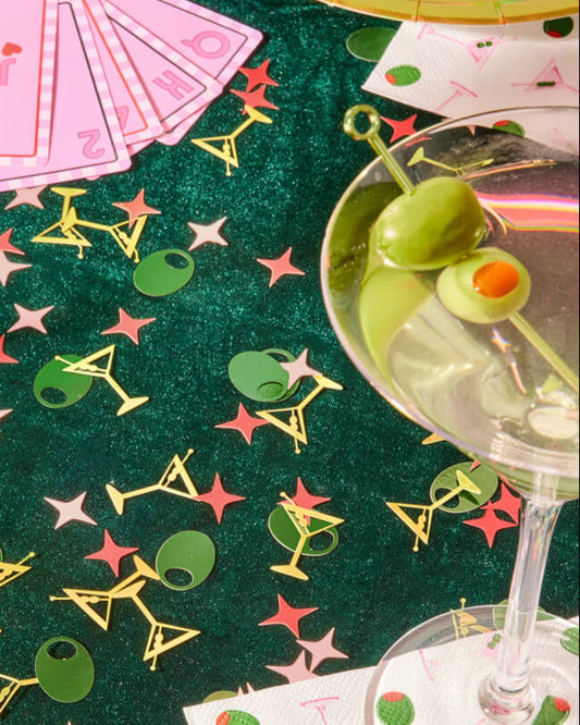 Martini Confetti - 200 pc foil confetti