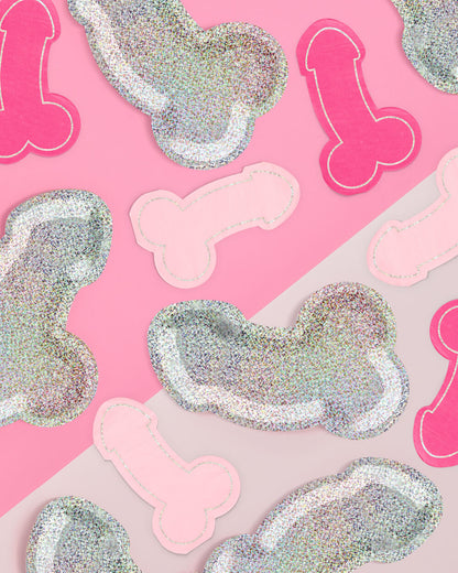 Same Penis Table Pack - plates, napkins, drink pouches + tablecloth