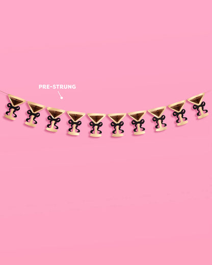 Espresso Martini Banner - 3D paper banner