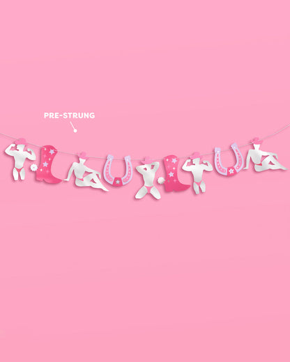 Wild Ride Banner - silver foil banner