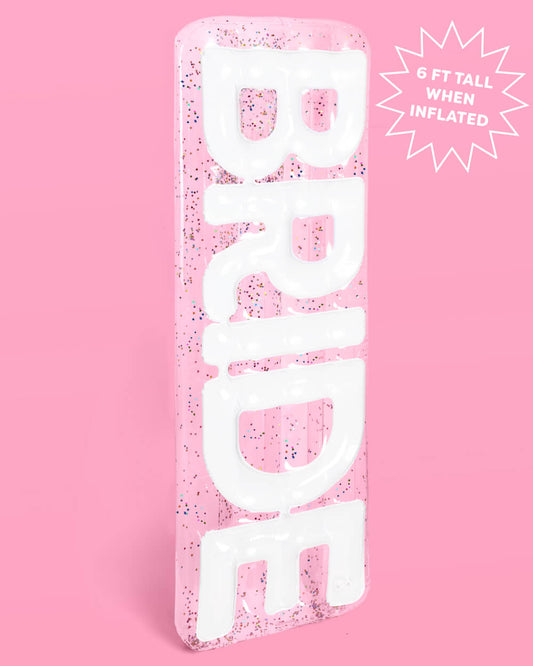 The Bride Pool Float - 6 ft inflatable float