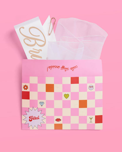 Love in Luxe Kit - bride to be sash + veil