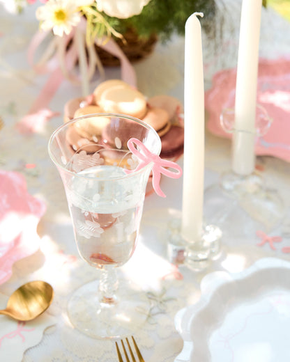 Bow Drink Markers - 8 drink markers