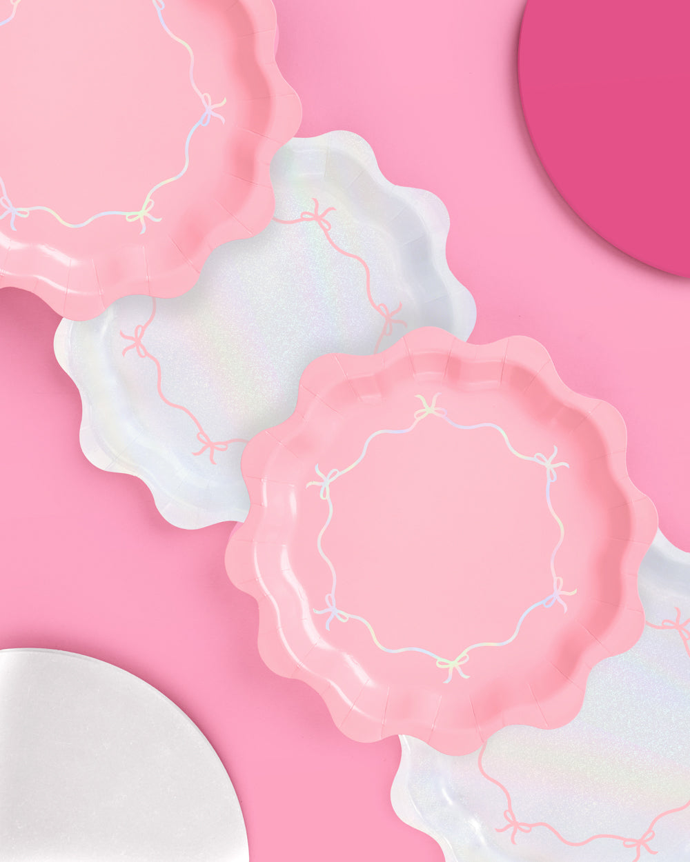 Tying the Knot Plates - 24 paper plates