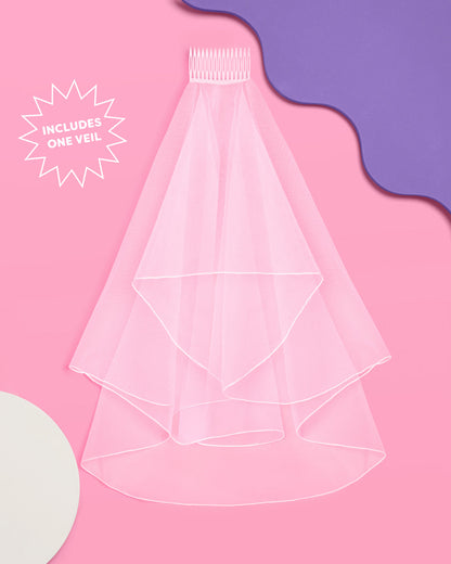 The Remix Kit - bride to be sash + veil