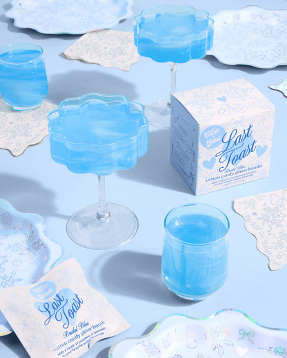 Last Toast Glitter Bombs - 4 cotton candy glitter bombs