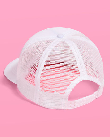 Bride Trucker Hat - embellished trucker hat