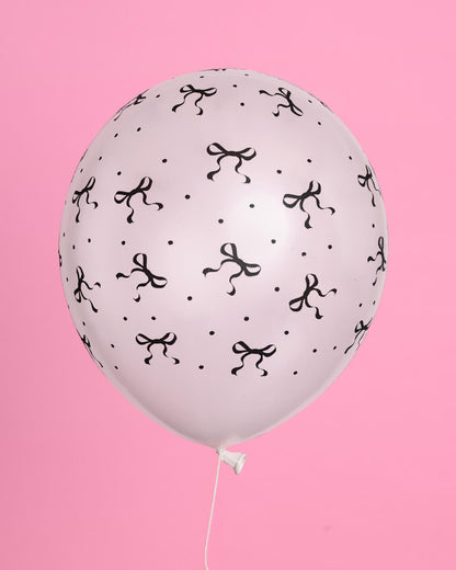 Little Black Bow Pack - 24 latex balloons