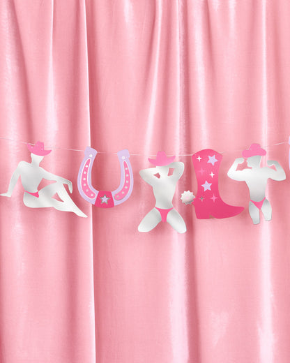 Wild Ride Banner - silver foil banner