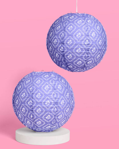 Coastal Lanterns - set of 6 paper lanterns