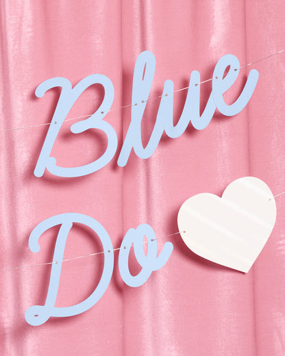 Something Blue Banner - matte blue banner