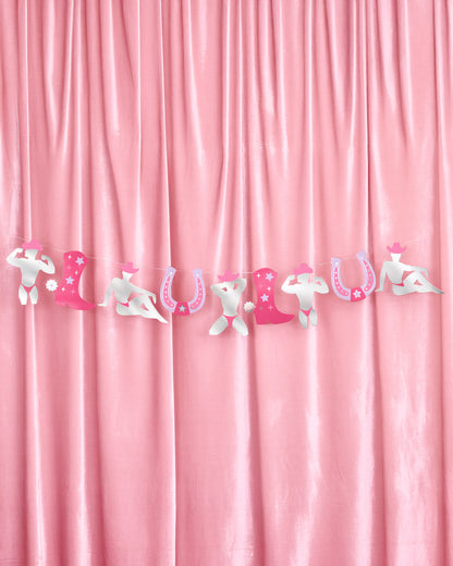 Wild Ride Banner - silver foil banner