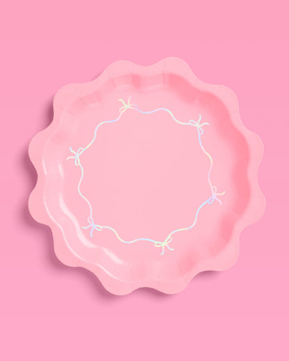 Tying the Knot Plates - 24 paper plates