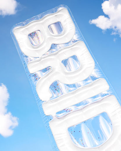 The Bride Pool Float - 6 ft inflatable float