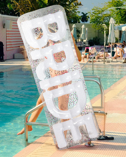 The Bride Pool Float - 6 ft inflatable float