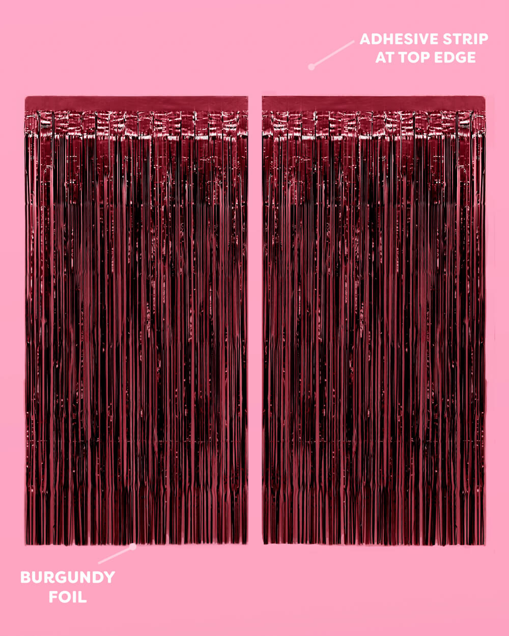 Merlot Curtain - set of 2 curtains