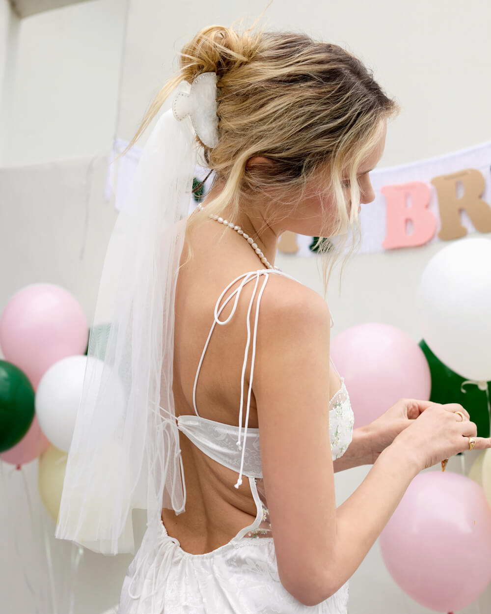 Veil Claw Clip - detachable veil + clip