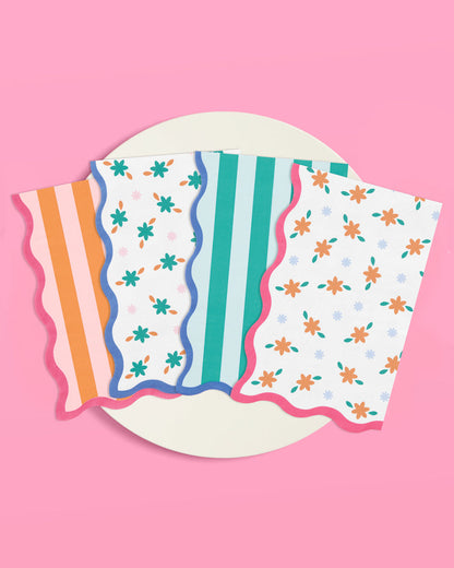 Italian Summer Pack - plates, napkins, vases + balloons