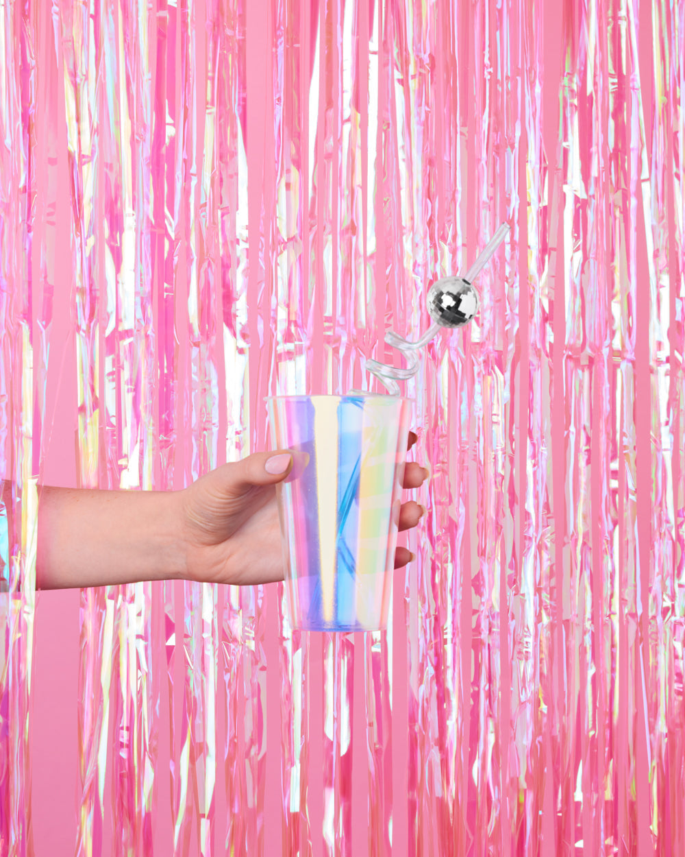 That's Hot Curtain - iridescent foil curtain