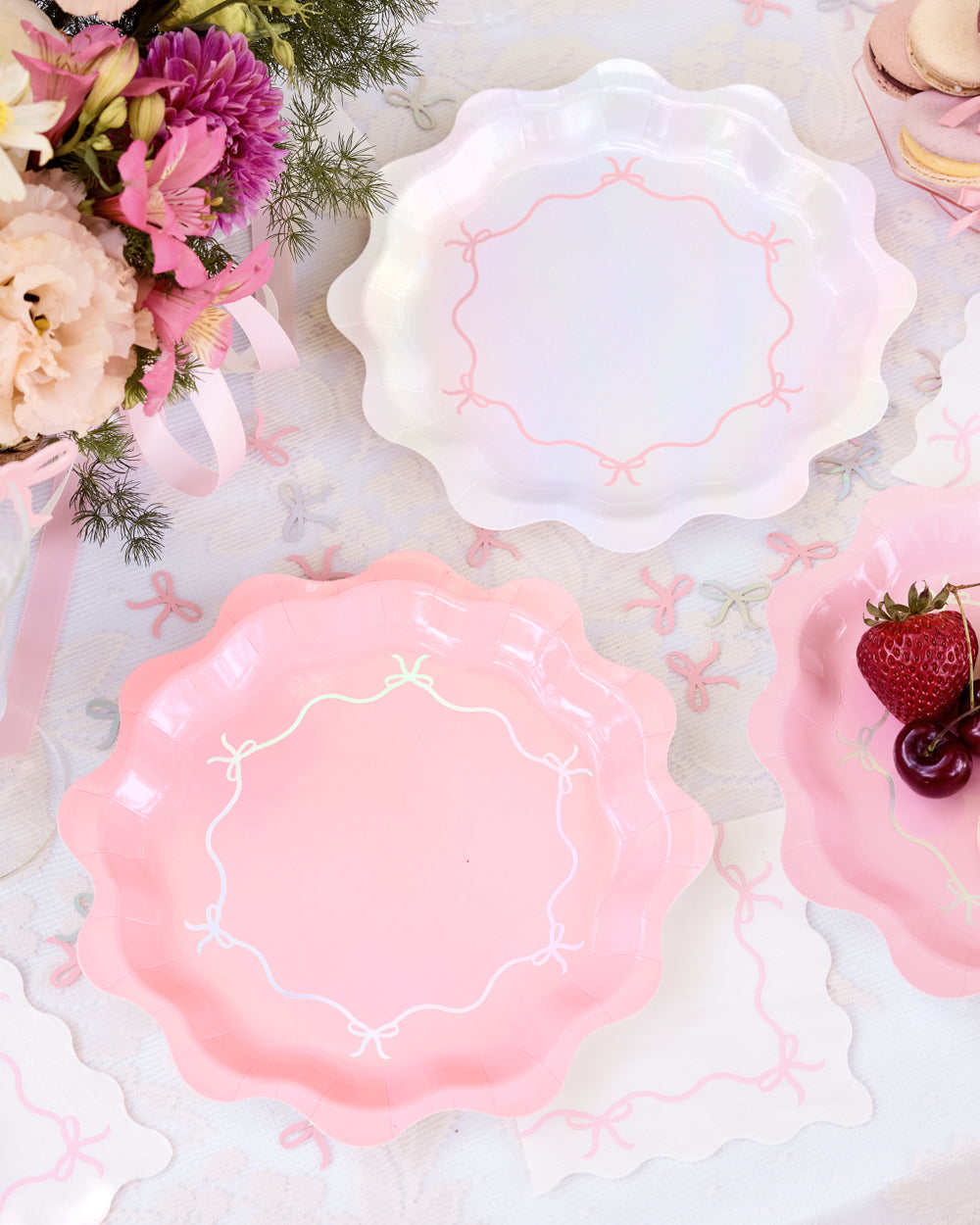 Tying the Knot Plates - 24 paper plates