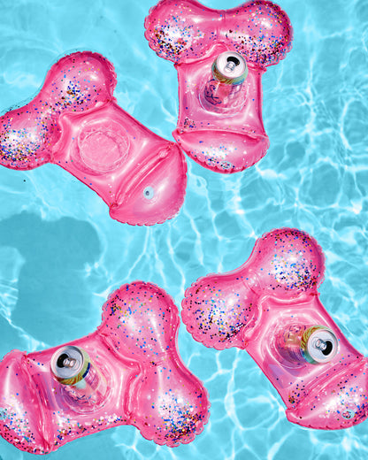 Penis Cup Holder Floats - set of 6 mini floats