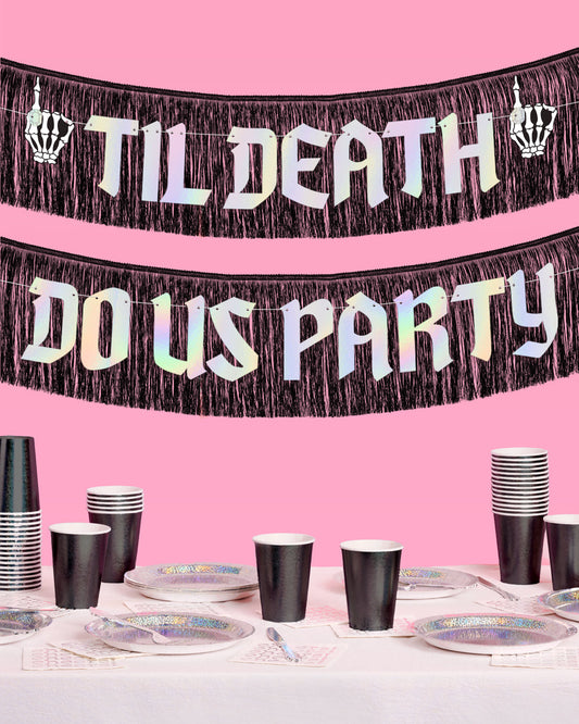 Till Death Banner - two piece banner