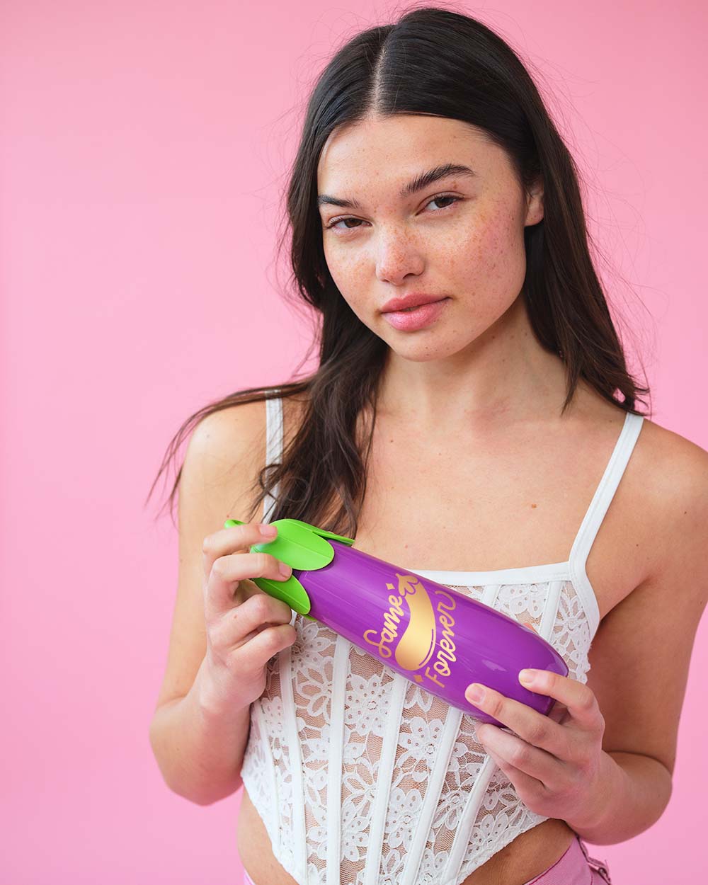 Same 🍆 Forever Pack - 4 eggplant water bottles